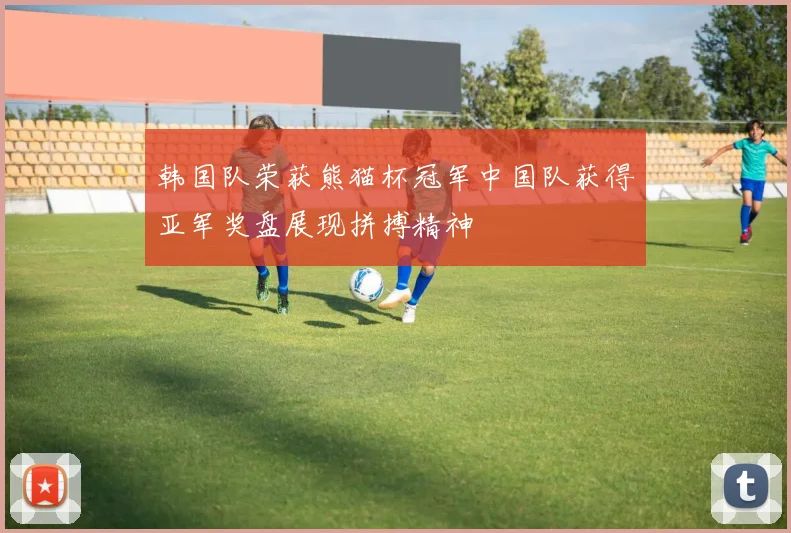 韩国队荣获熊猫杯冠军中国队获得亚军奖盘展现拼搏精神