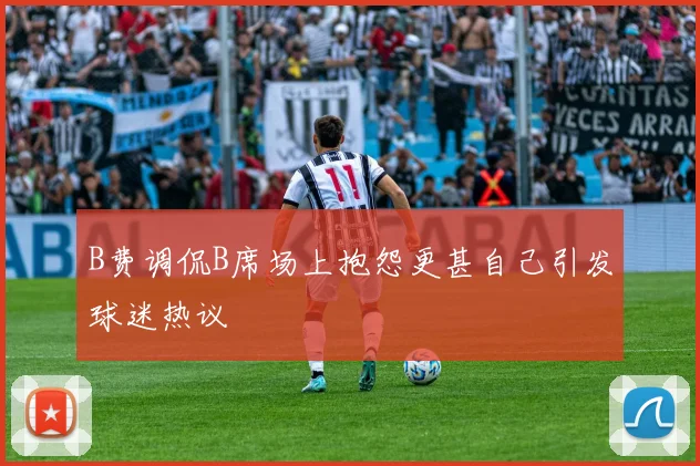 B费调侃B席场上抱怨更甚自己引发球迷热议